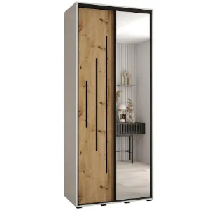 Obrazek Szafa 45 Canaris 13 120 biały/artisan/czarny