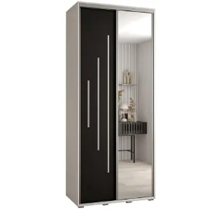 Obrazek Szafa 45 Canaris 13 110 biały/czarny/silver