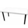 Obrazek Biurko Gamingowe Low Białe 120x60x1.8 Model 0