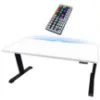 Obrazek Biurko Gamingowe Low Elektr. Białe 120x60x2.8 Model 1
