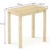 Obrazek Stół Sosna ST104-80x75x50 surowy