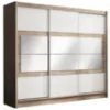 Obrazek Szafa Salwador 250 cm country grey/biały
