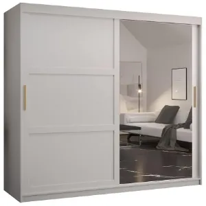 Obrazek Szafa Amiro 2 200 biały/biały