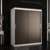 Obrazek Szafa Amiro 1 150 biały/czarny