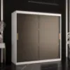 Obrazek Szafa Amiro 1 180 biały/czarny