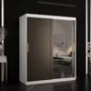 Obrazek Szafa Amiro 2 150 biały/czarny