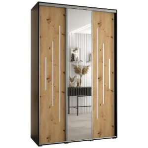 Obrazek Szafa 45 Canaris 13 180 czarny/artisan/silver