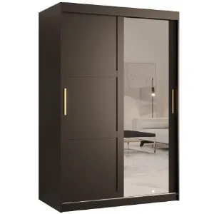 Obrazek Szafa Amiro 2 120 czarny/czarny