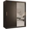 Obrazek Szafa Amiro 2 150 czarny/czarny