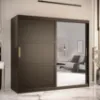 Obrazek Szafa Amiro 2 200 czarny/czarny