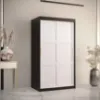 Obrazek Szafa Amiro 1 100 czarny/biały