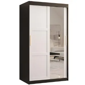 Obrazek Szafa Amiro 2 100 czarny/biały