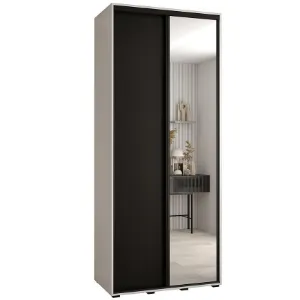 Obrazek Szafa 45 Canaris 3 110 biały/czarny/czarny