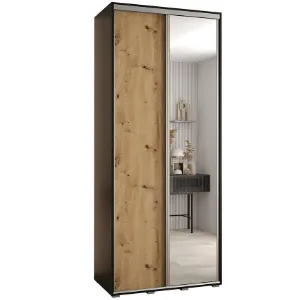 Obrazek Szafa 45 Canaris 3 110 czarny/artisan/silver