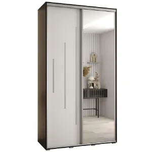 Obrazek Szafa 45 Canaris 13 130 czarny/biały/silver