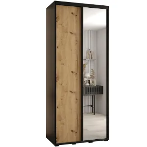 Obrazek Szafa 45 Canaris 3 120 czarny/artisan/czarny