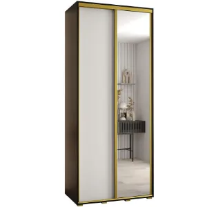 Obrazek Szafa 45 Canaris 3 120 czarny/biały/gold