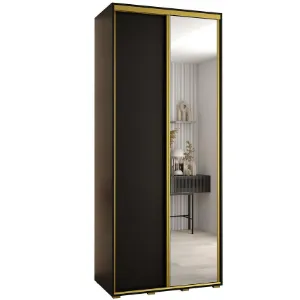 Obrazek Szafa 45 Canaris 3 120 czarny/gold