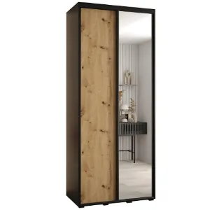 Obrazek Szafa 45 Canaris 3 130 czarny/artisan/czarny