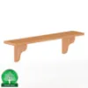 Obrazek Półka Sosna PK120-100x25x20 olcha