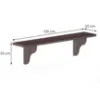 Obrazek Półka Sosna PK120-100x25x20 orzech