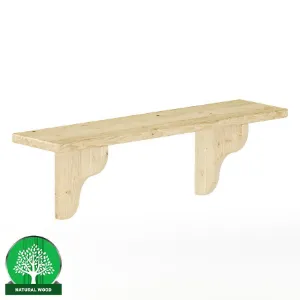 Obrazek Półka Sosna PK121-80x25x20 surowy