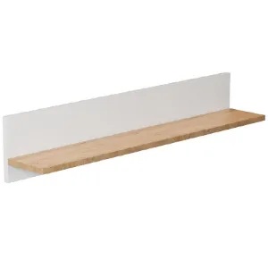 Obrazek Półka Denver Biały/Hikora