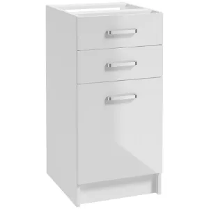 Obrazek Szafka kuchenna Arosa B40 0D3S biała