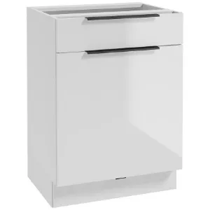 Obrazek Szafka kuchenna Basti B60 60x84x49 1D2S biała