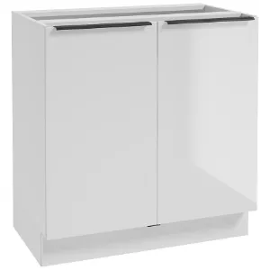 Obrazek Szafka kuchenna Basti B80 80x84x49 2D1S 4NN biała