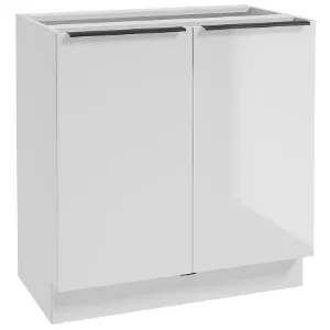 Obrazek Szafka kuchenna Basti D80 2D1S biała