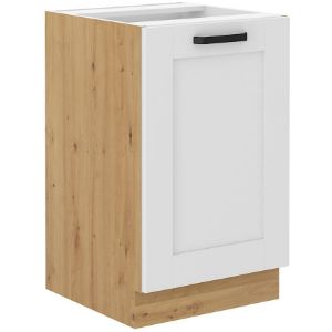 Obrazek Szafka kuchenna LUNA biały mat/artisan 50zl 1f bb