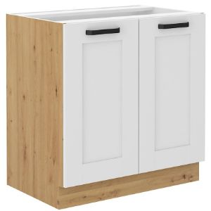 Obrazek Szafka kuchenna LUNA biały mat/artisan 80d 2f bb