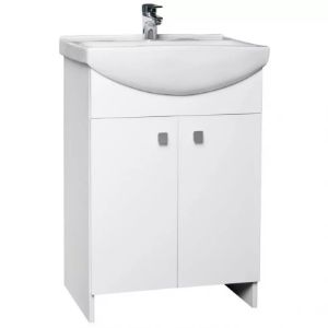 Obrazek Zestaw szafka łazienkowa Mito z umywalką Cersania 50