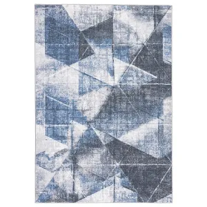 Obrazek Dywan Chenile Print Rug 0,8/1,5 RS2447PT-1 niebieski