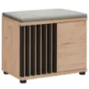 Obrazek Szafka Na Buty Pedro HJZ PD TYP F+P hickory jackson/czarne