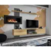 Obrazek Meblościanka Flame B antracyt/dąb flagstaff