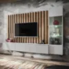 Obrazek Meblościanka VERTI PGAS VT perla gray/artisan