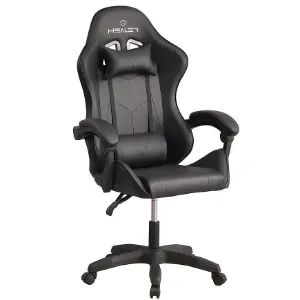 Obrazek Fotel gamingowy Fotyn 8684 czarny/szary