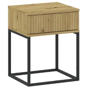 Obrazek Szafka nocna 1S niska-40 bez uchwytów artisan