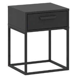 Obrazek Szafka nocna 1S niska-40 antracyt