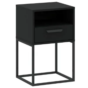 Obrazek Szafka nocna 1S-40 czarna