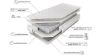 Obrazek Materac Serenity L/Z 140 H3 kieszeniowy