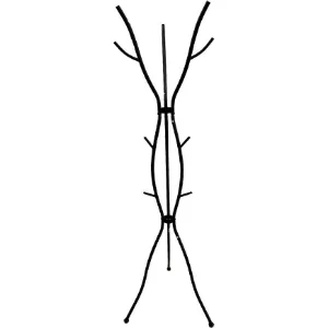 Obrazek Wieszak metalowy stojący Chialina 9055 czarny