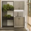 Obrazek Kuchnia Stilo Claygrey/Biały 80cm Bez Blatu