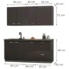 Obrazek Kuchnia Grey 180cm Bez Blatu