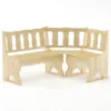 Obrazek Narożnik kuchenny Sosna NR101-150x86x110 surowy