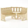 Obrazek Narożnik kuchenny Sosna NR103-150x86x120 naturalny