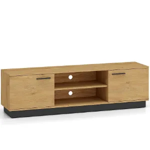 Obrazek SZAFKA RTV MODESTO 06 DĄB/CZARNY