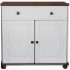 Obrazek Komoda nr 41 -2D+1S/90X86X40 brąz/biały Fil
